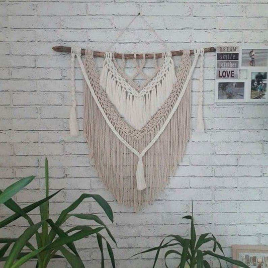 مكرمية حائط ملونة فريدة - Baytuk