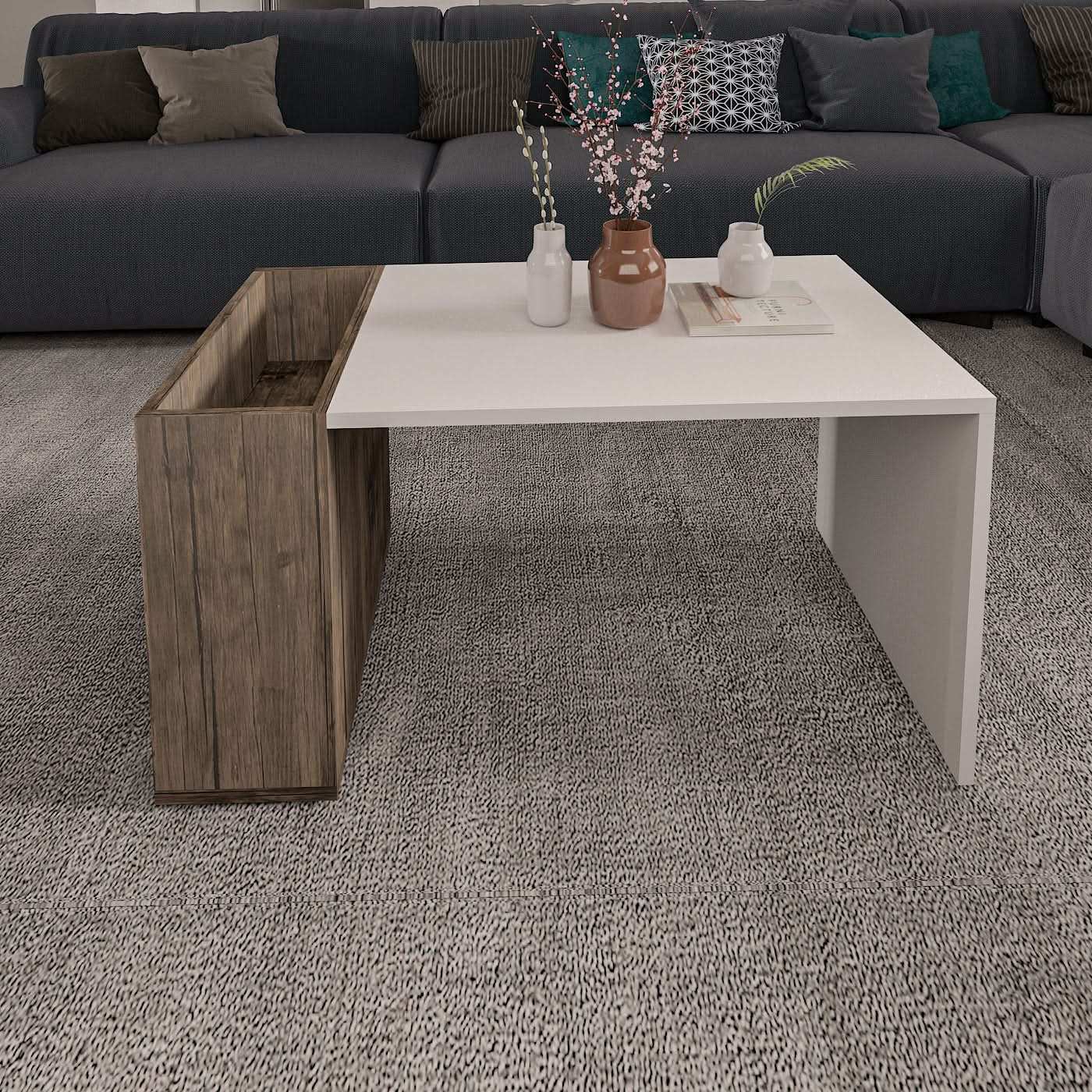 طاولة قهوة خشبية شيك - Baytuk