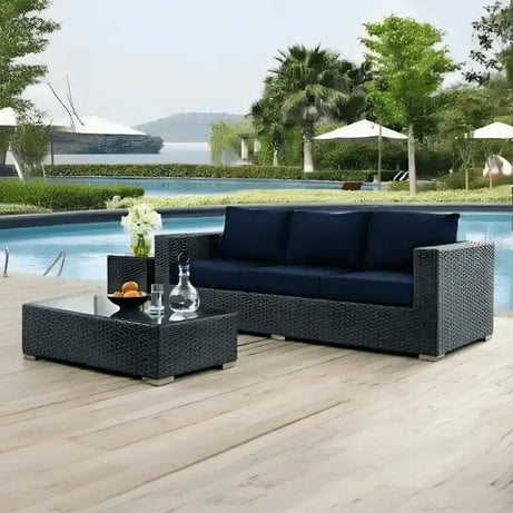 كنبة خارجية رائعة بمواد مقاومة للعوامل الجوية - Baytuk