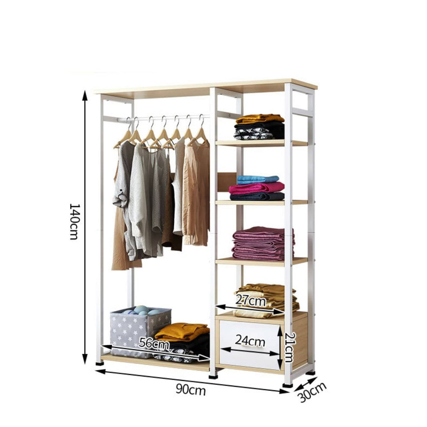 علاقة ملابس بأرفف - MORE