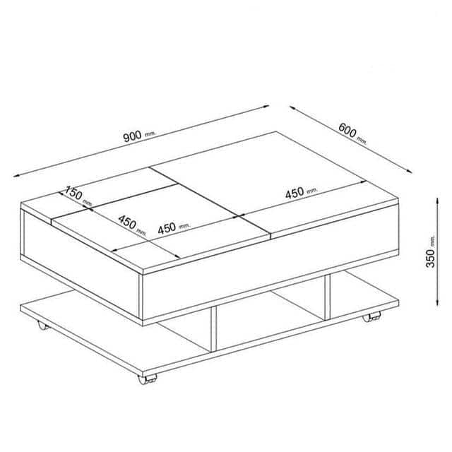 طاولة قهوة مميزة - MODULUXE