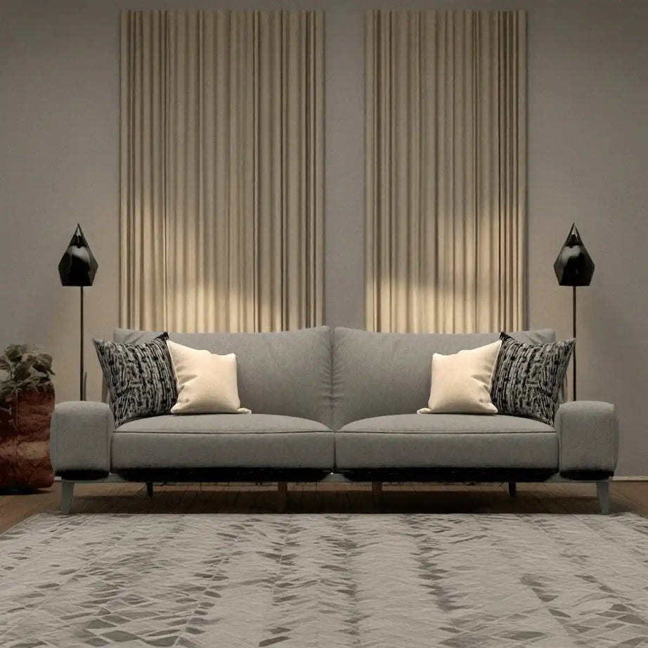 كنبة خشب طبيعي 210*85*70 سم - HIP67 - Homix