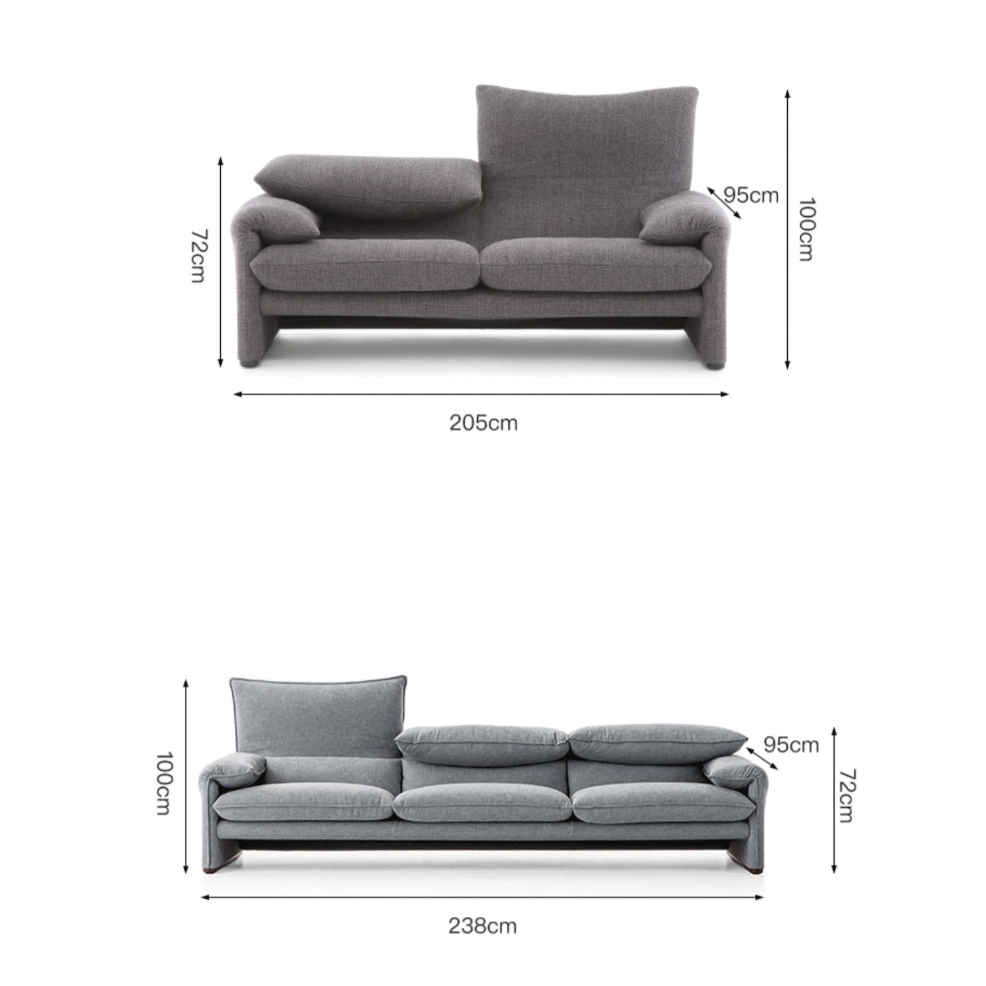 كنبة بتصميم فاخرة - VELA
