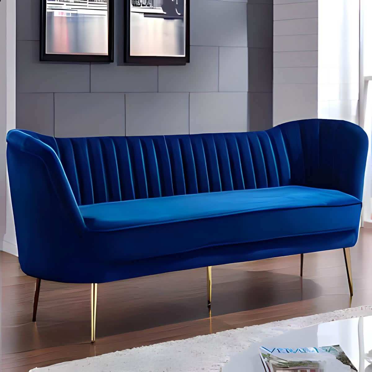 كنبة فاخرة خشب زان مريحة - Baytuk