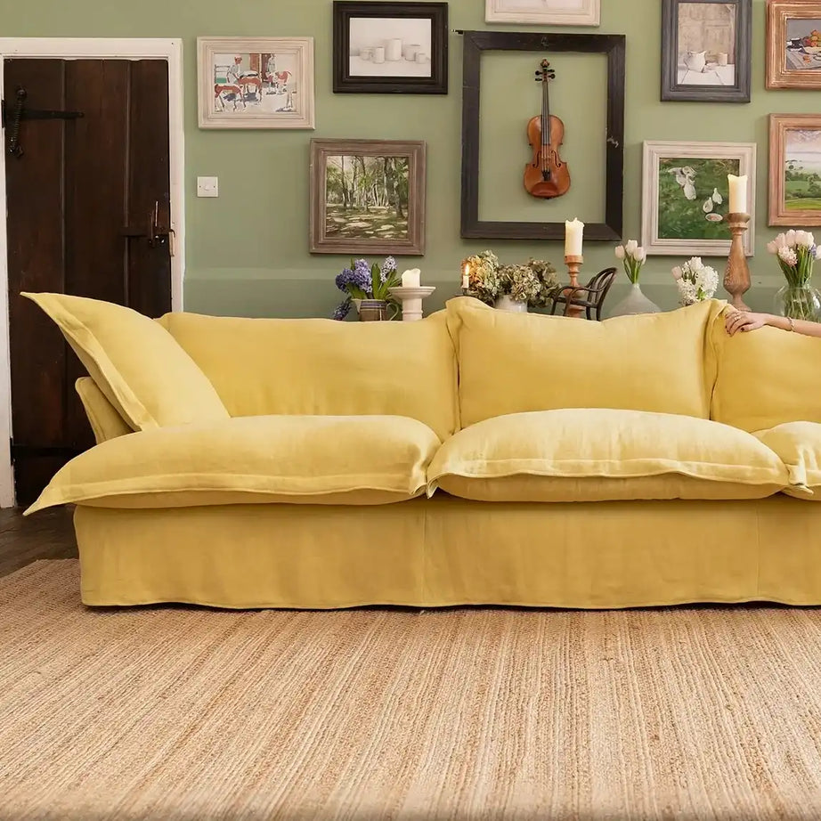 فاخرة كنبة خشب طبيعي تدوم طويلا - Baytuk