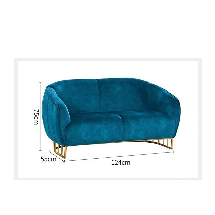 طقم كنب مخملي - WISE