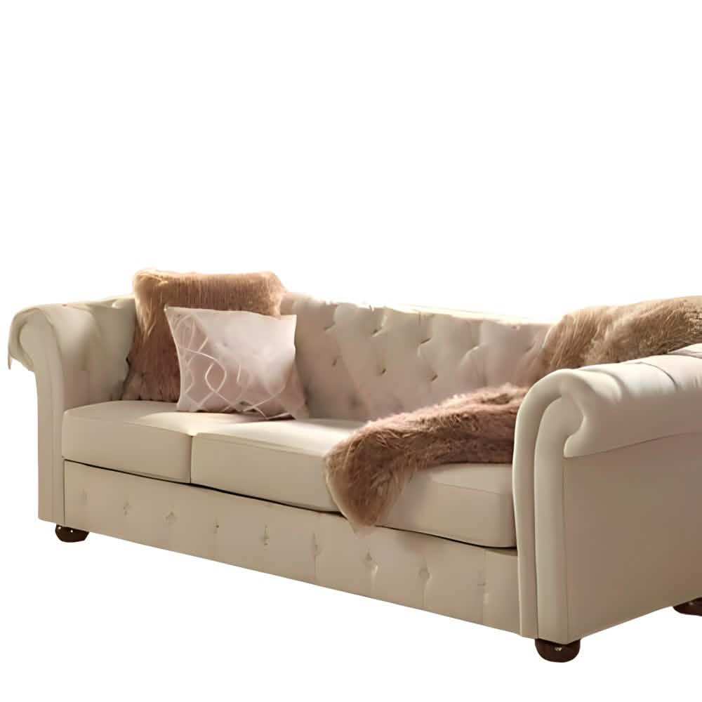 مريحة كنبة خشب زان بأسفنج عالي الجودة - Baytuk