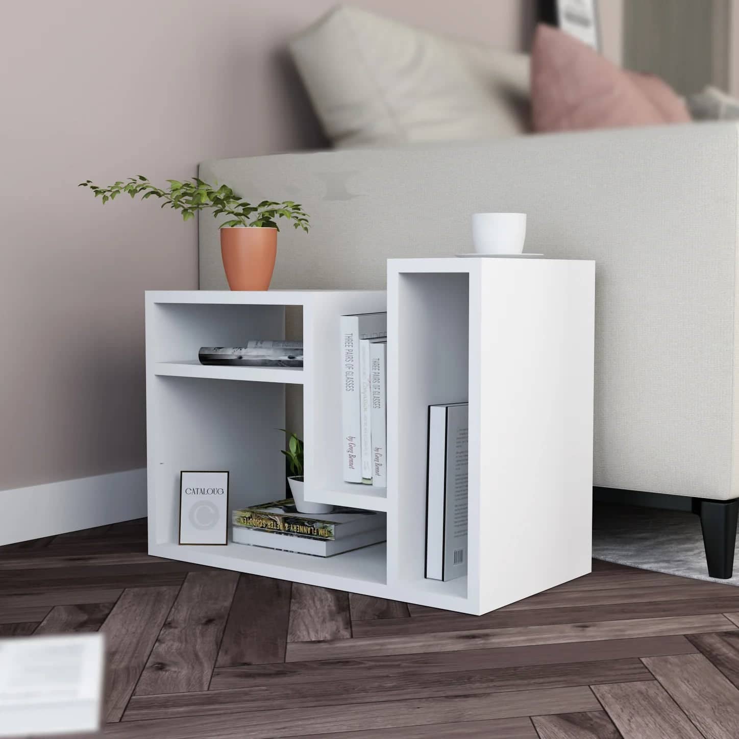 طاولة جانبية خشبية - LEGACY