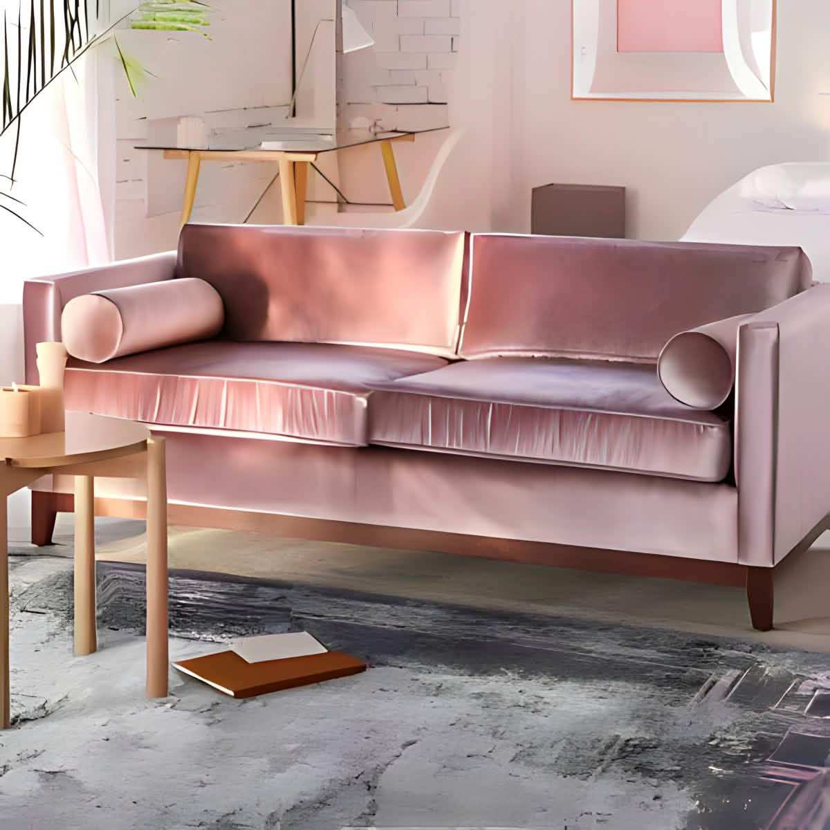 كنبة أنيقة من خشب زان توفر راحة لا تضاهى - Baytuk