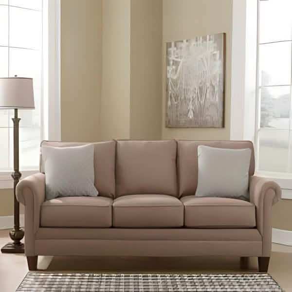 كنبة أنيقة من خشب زان عالية الجودة - Baytuk