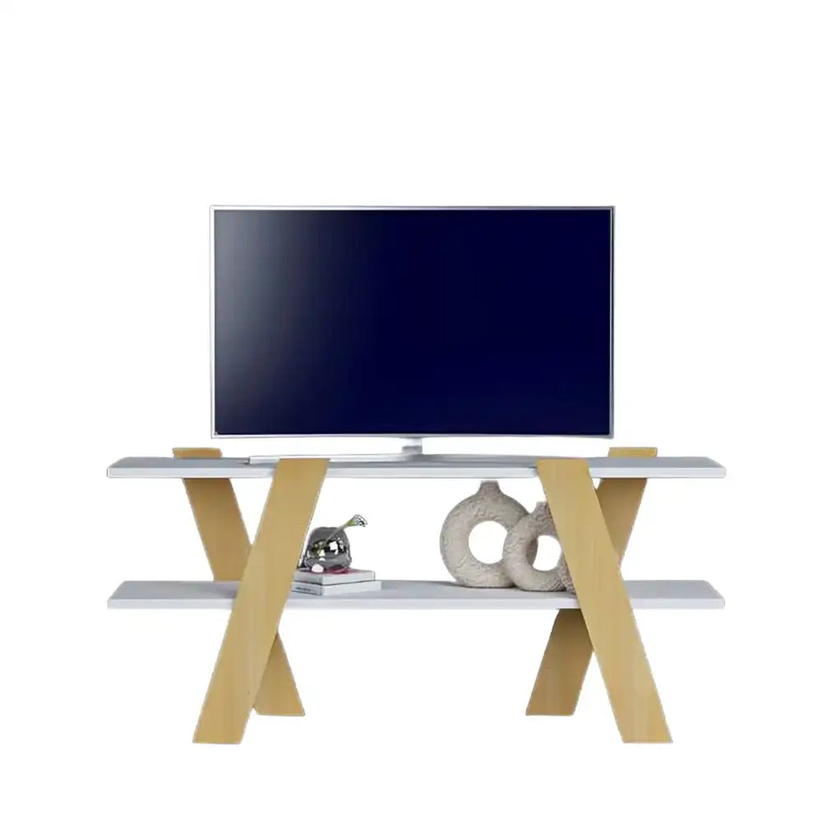 طاولة تلفاز خشبية مودرن - Baytuk