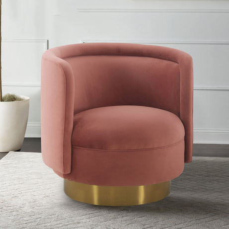 كرسي مفرد مخملي -  SELA