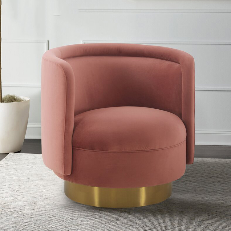 كرسي مفرد مخملي -  SELA