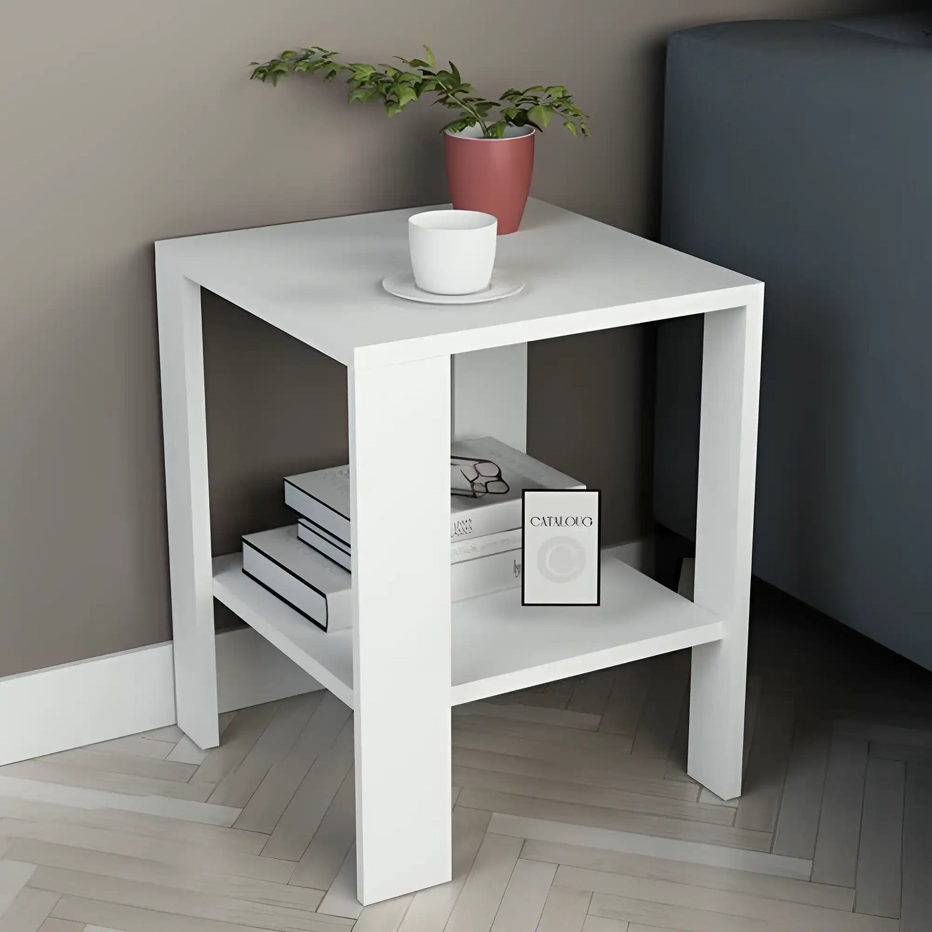 طاولة جانبية بتصميم عصري - Baytuk