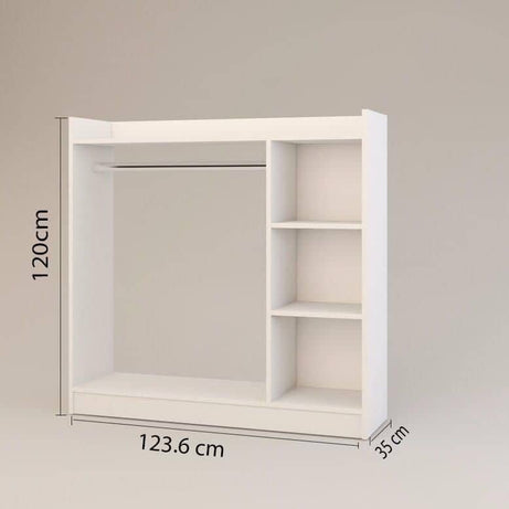 دولاب بعلاقة ملابس - LUCY