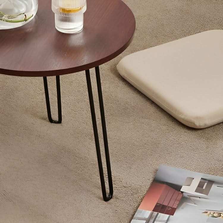 طاولة جانبية بسطح خشب - Baytuk