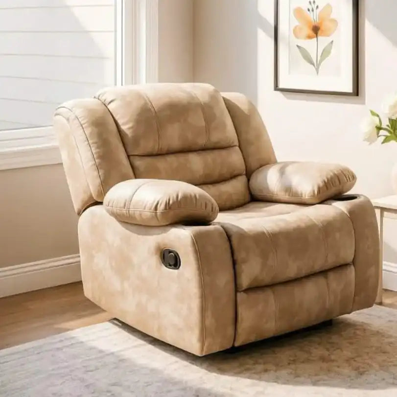 كرسي استرخاء ليزي بوي، خشب زان وموسكي، 90*80*100 سم