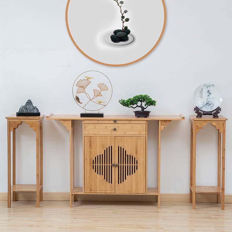 كونسول خشبي فاخر - CRAFTY