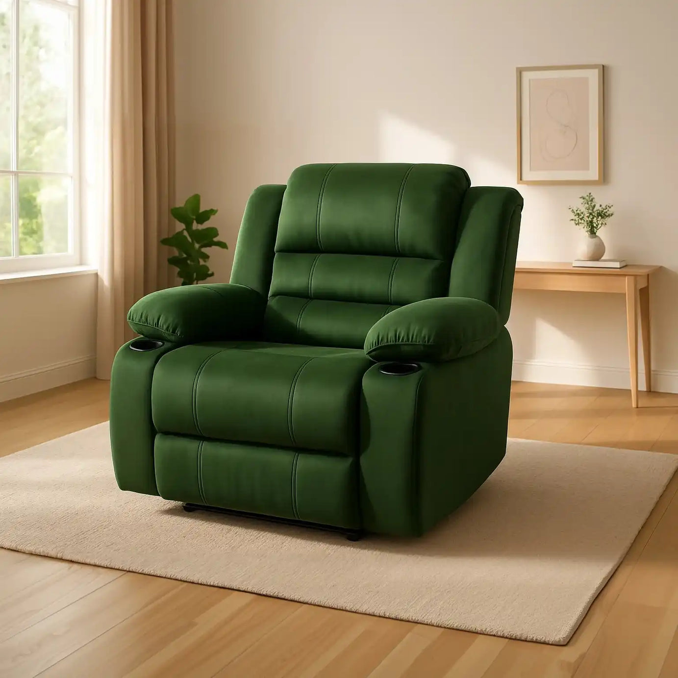 كرسي استرخاء ليزي بوي، خشب زان وموسكي، 90*80*100 سم