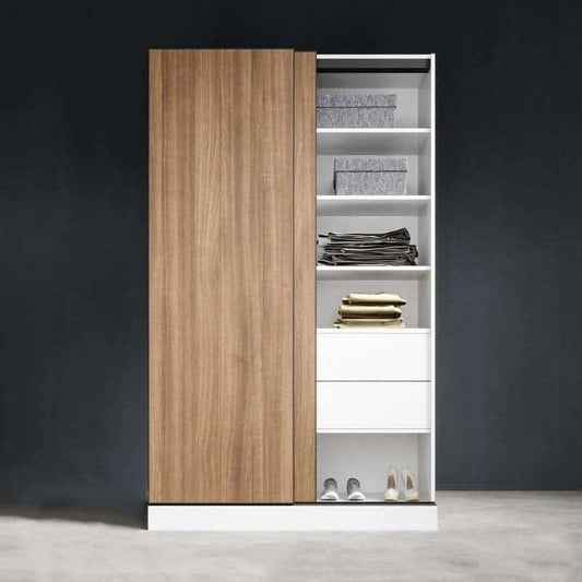 دولاب بدلفتين جرار بتصميم بسيط - Baytuk