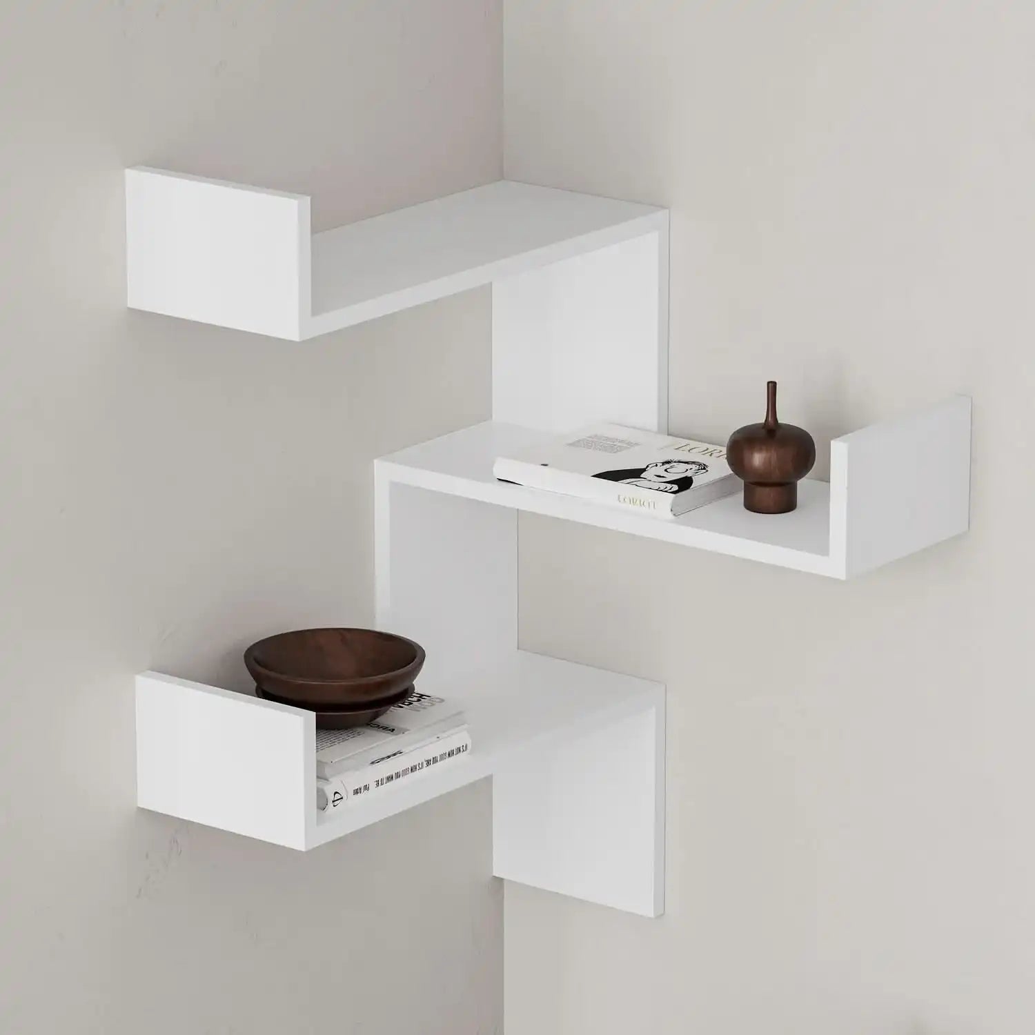 وحدة أرفف MDF أنيقة - Baytuk