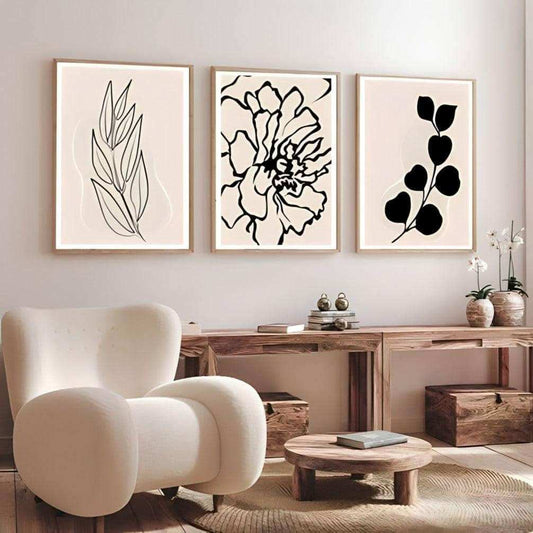 طقم لوحات3 قطع معلقة 120*60 سم - Baytuk