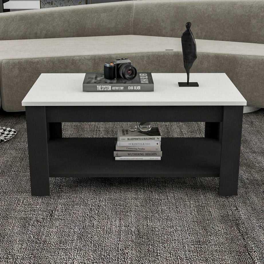 طاولة قهوة خشبية