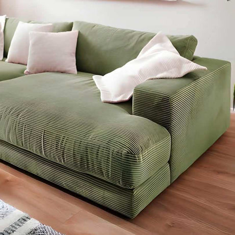 كنبة أنيقة خشبية فاخرة - Baytuk