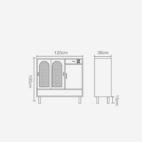 خزانة أحذية ريفي - PRESTIGE