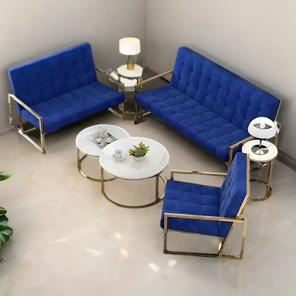 طقم أنتريه مع طاولة قهوة و 2 طاولة جانبية - Baytuk