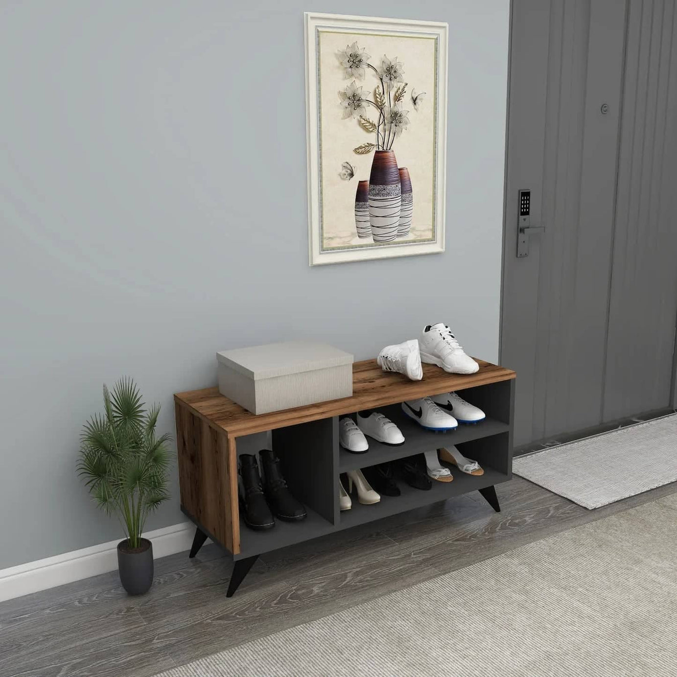 خزانة أحذية خشبي - ROYAL