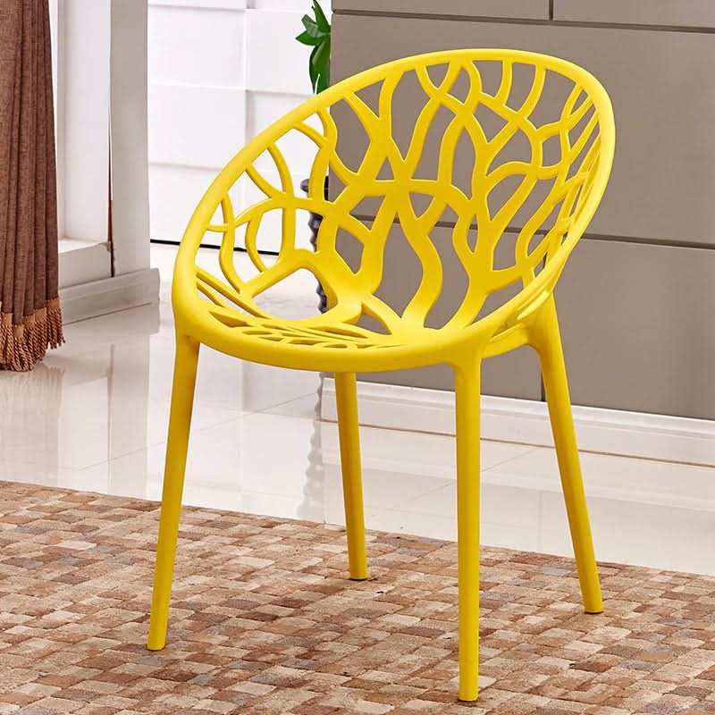 كرسي بلاستيك أنيق مزخرف يوفر راحة استثنائية - Baytuk