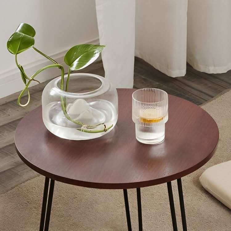 طاولة جانبية بسطح خشب - Baytuk