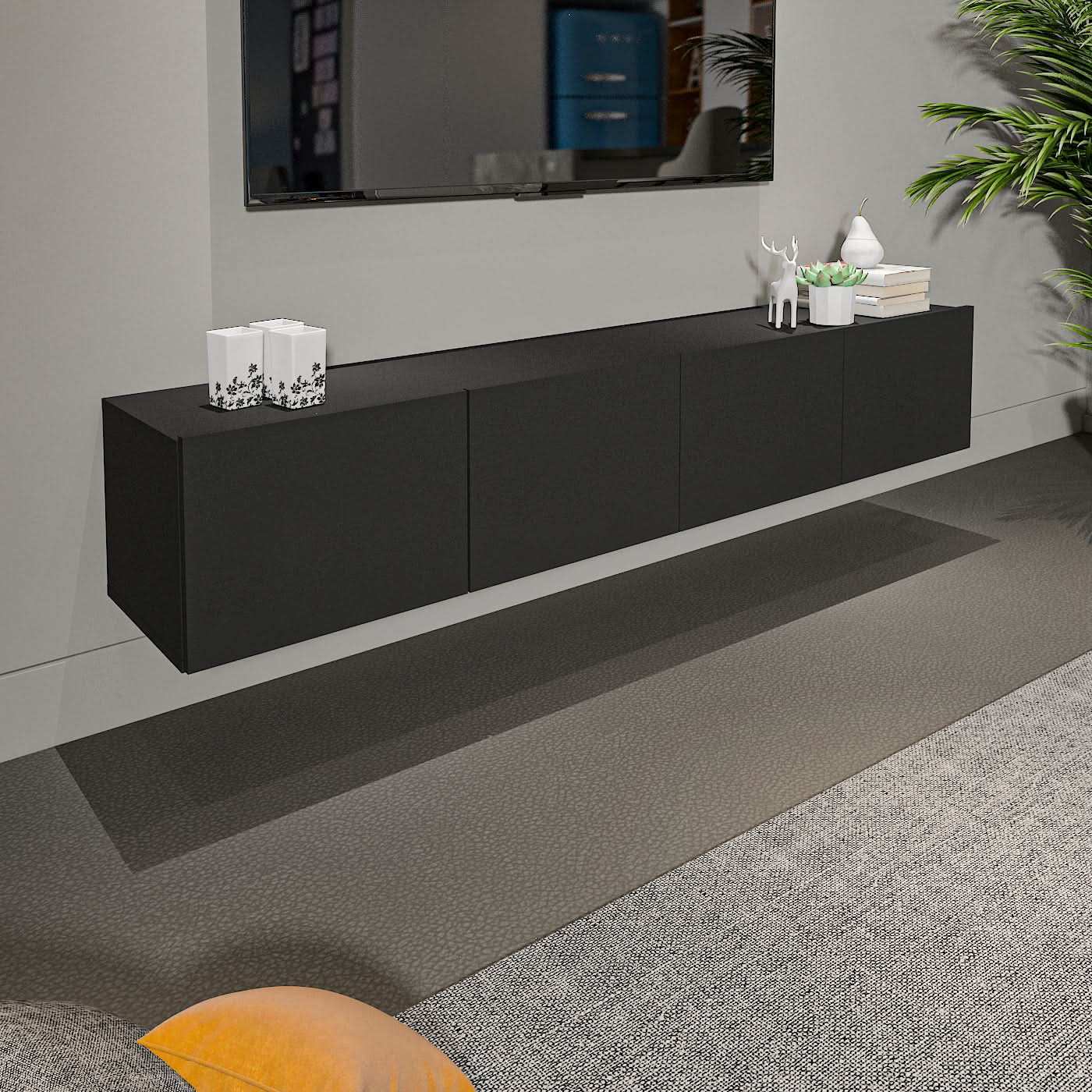 طاولة تلفاز معلقة - Baytuk