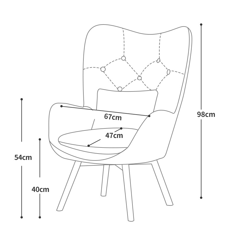 كرسي استرخاء حديث - SAGE