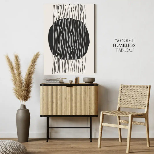 تابلوه حائط خشبي 40*60 سم - Baytuk