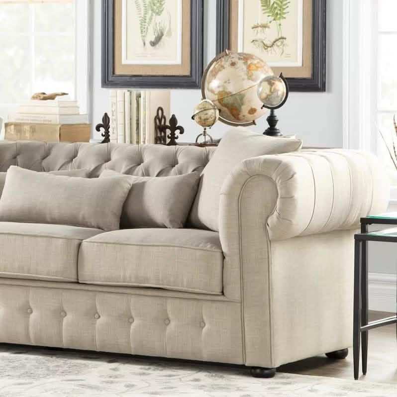 كنبة فاخرة خشب زان راقية - Baytuk