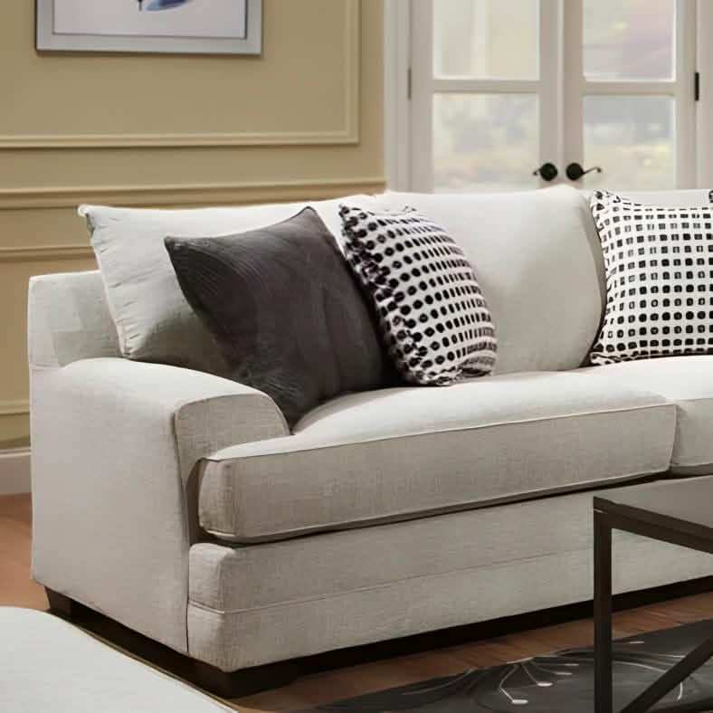 كنبة رائعة خشب زان بتصميم أنيق - Baytuk