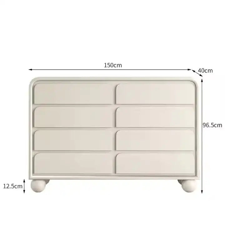 خزينة جانبية خشبية - Baytuk