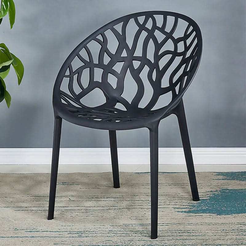 كرسي بلاستيك أنيق مزخرف يوفر راحة استثنائية - Baytuk