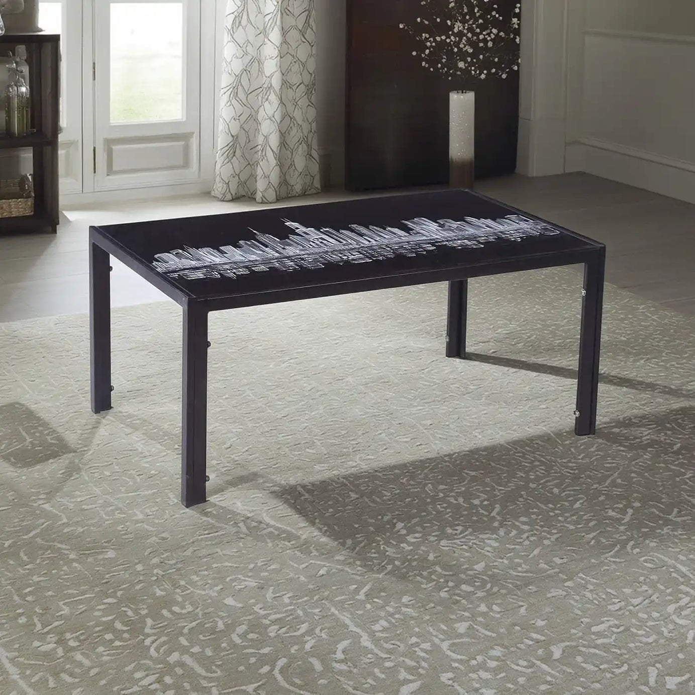 طاولة قهوة خشب، 42*160*61 سم