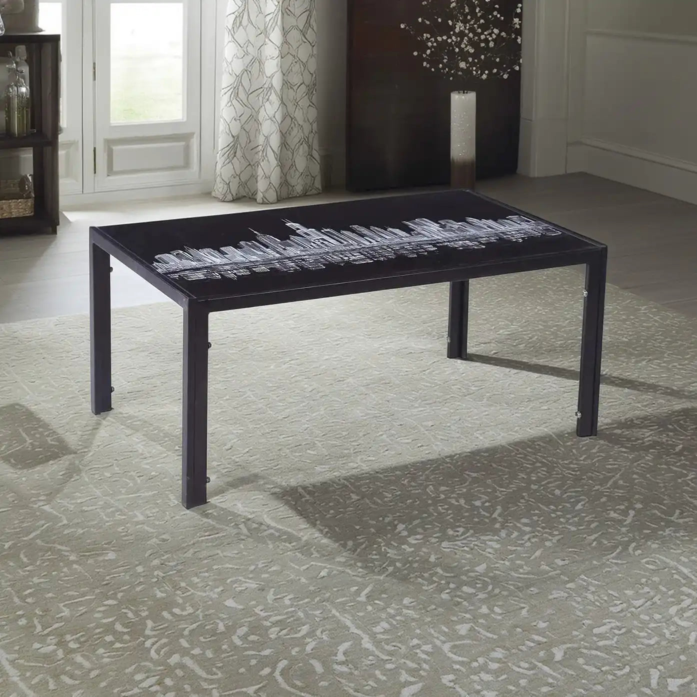 طاولة قهوة خشب، 42*160*61 سم