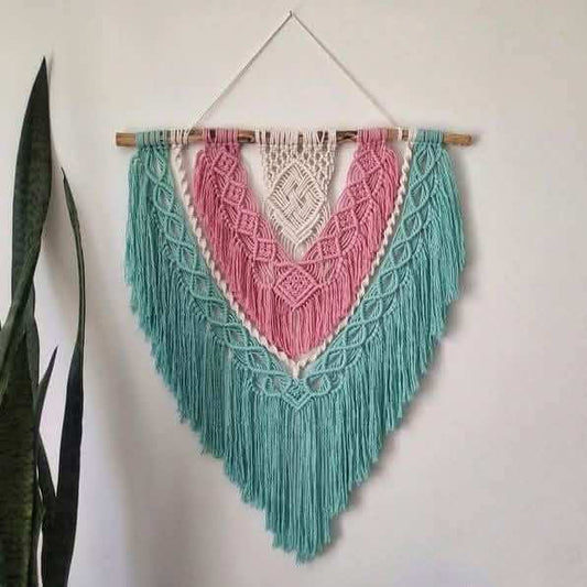 مكرمية حائط فريدة أناقة رائعة - Baytuk