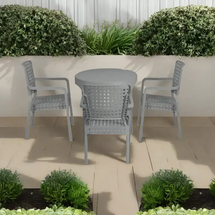 طقم ارابيسك للحديقة اربع كراسي و طاولة - Baytuk