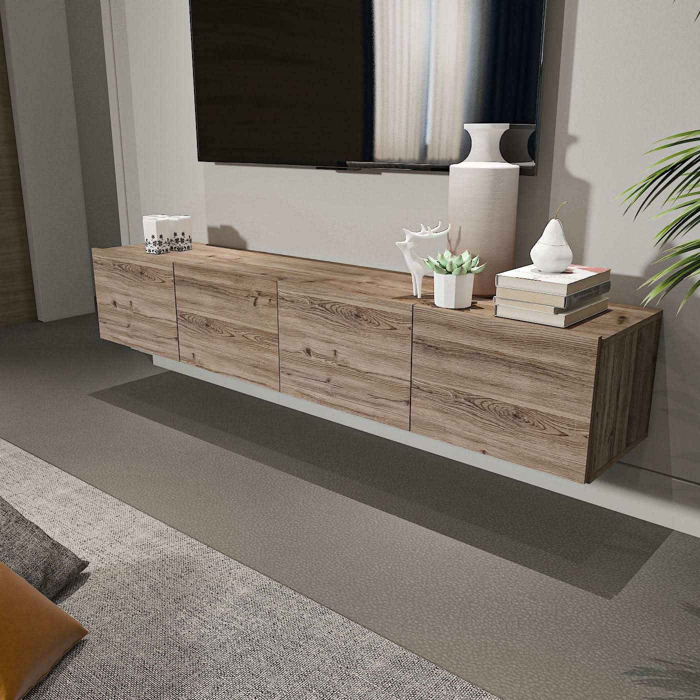 طاولة تلفاز معلقة - Baytuk