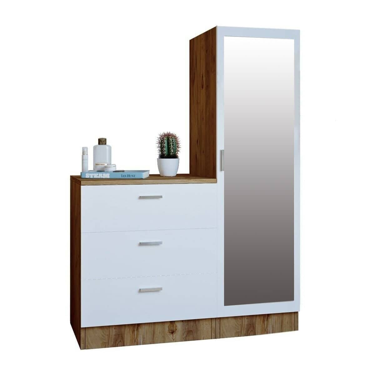 دولاب بتسريحة خشب - LUCY