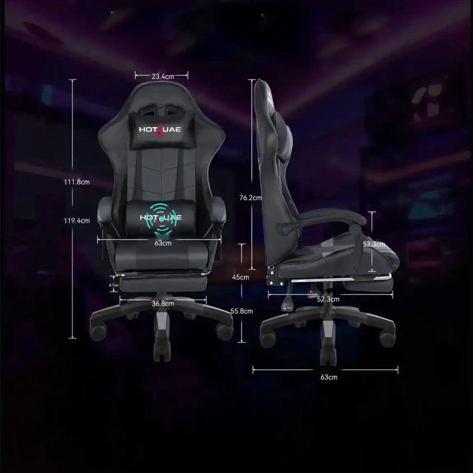 كرسي جيمنج، 63*63*119 سم