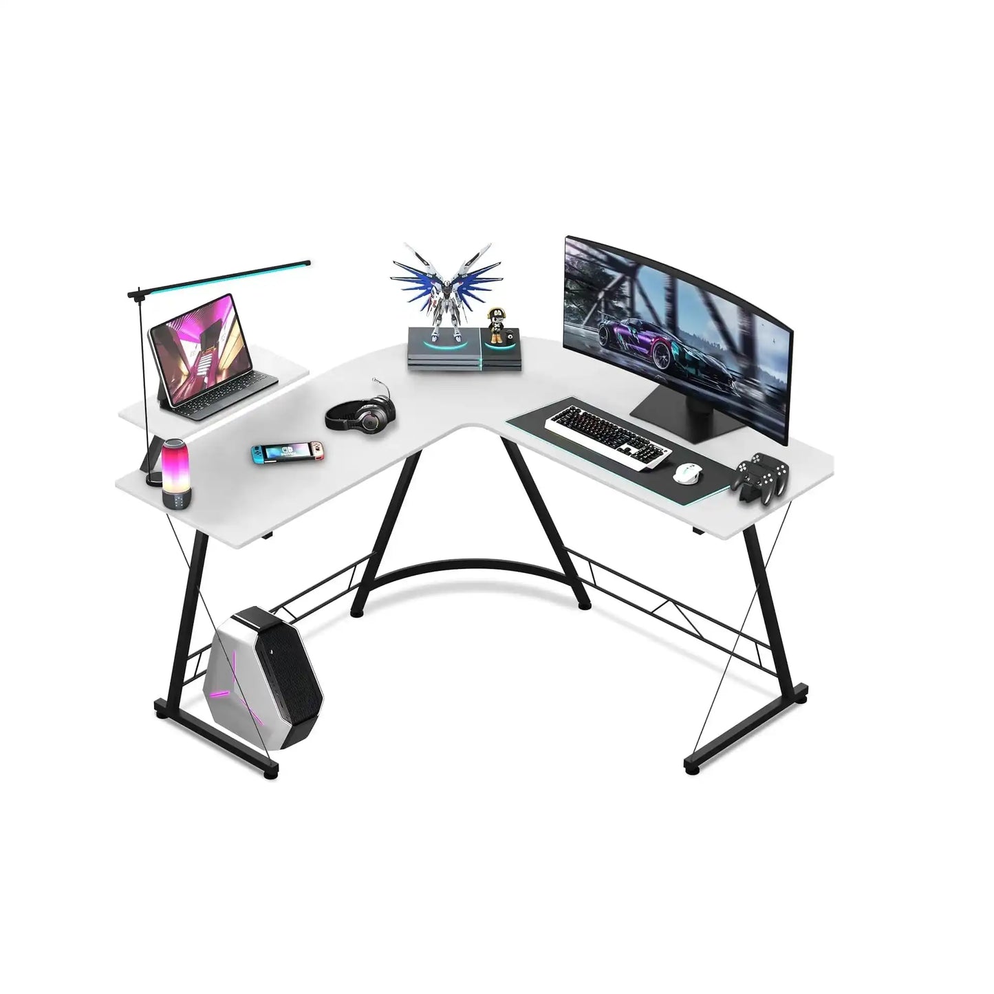 مكتب كمبيوتر زاوية، 100*60*75 سم