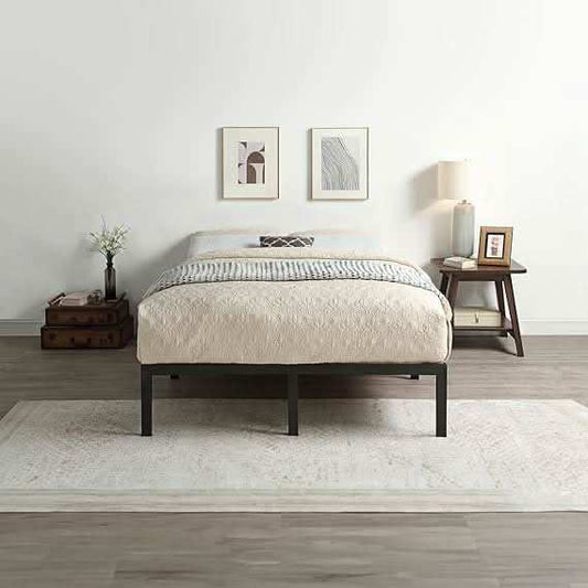 سرير معدن بتصميم بسيط - Baytuk