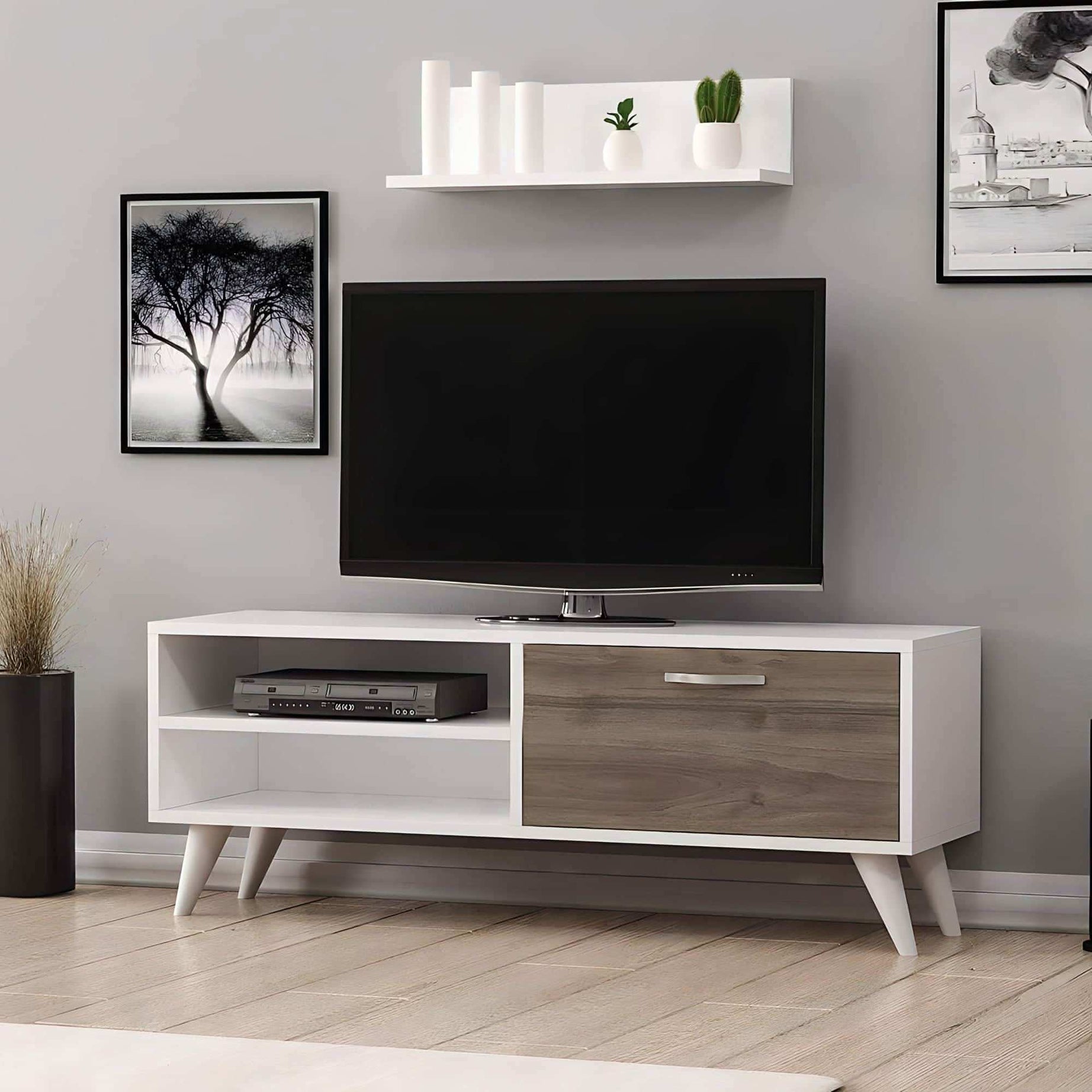 طاولة تلفاز ام دي اف - Baytuk